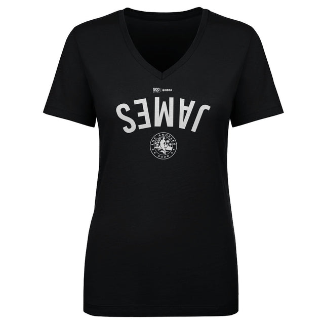 LeBron James Women's V-Neck T-Shirt | 500 LEVEL