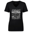 WrestleMania Women's V-Neck T-Shirt | 500 LEVEL