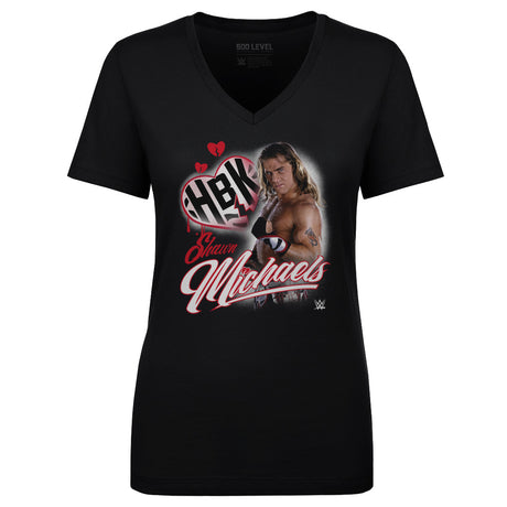 Shawn Michaels Women's V-Neck T-Shirt | 500 LEVEL