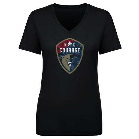 North Carolina Courage Women's V-Neck T-Shirt | 500 LEVEL