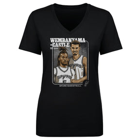Victor Wembanyama Women's V-Neck T-Shirt | 500 LEVEL