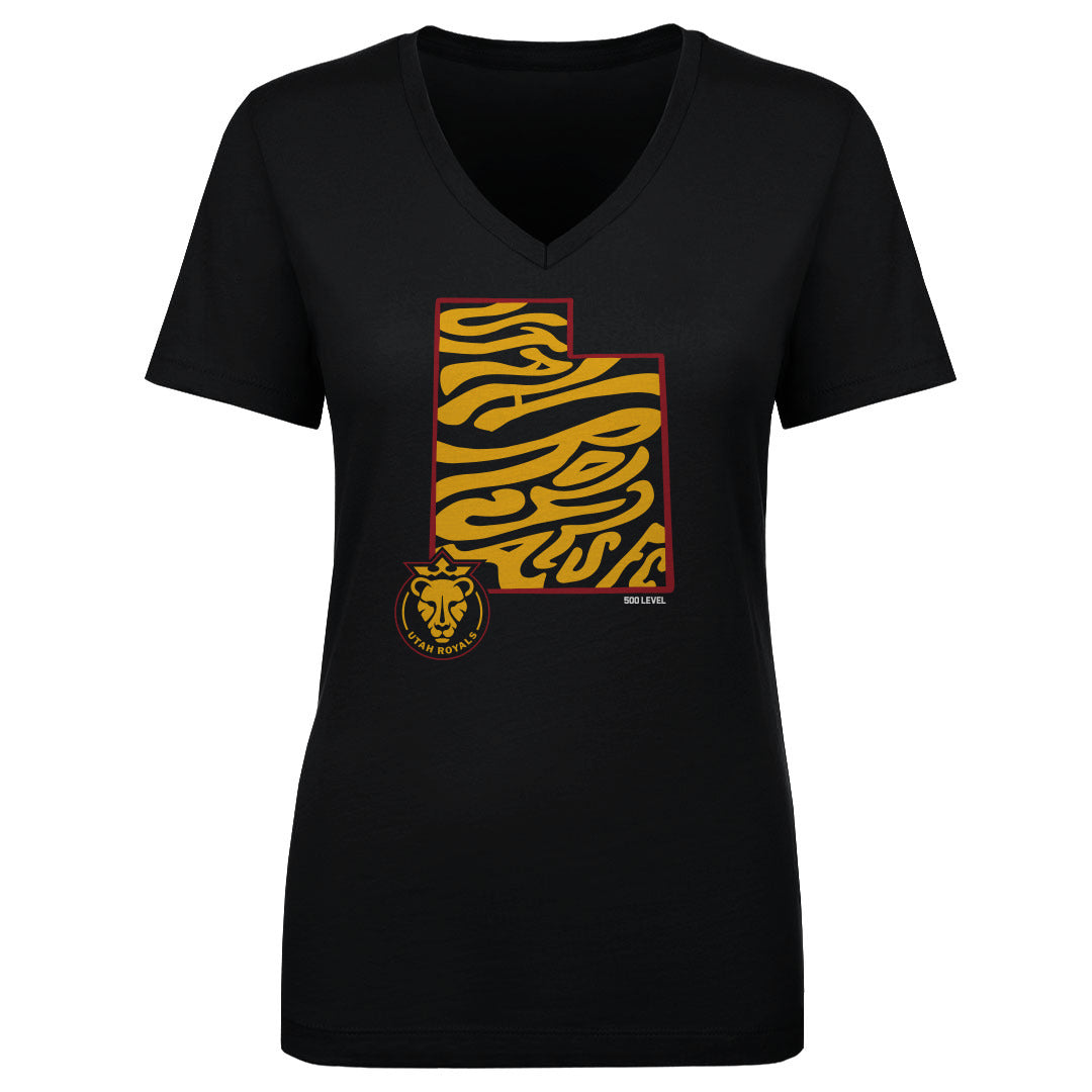 Utah Royals Women's V-Neck T-Shirt | 500 LEVEL