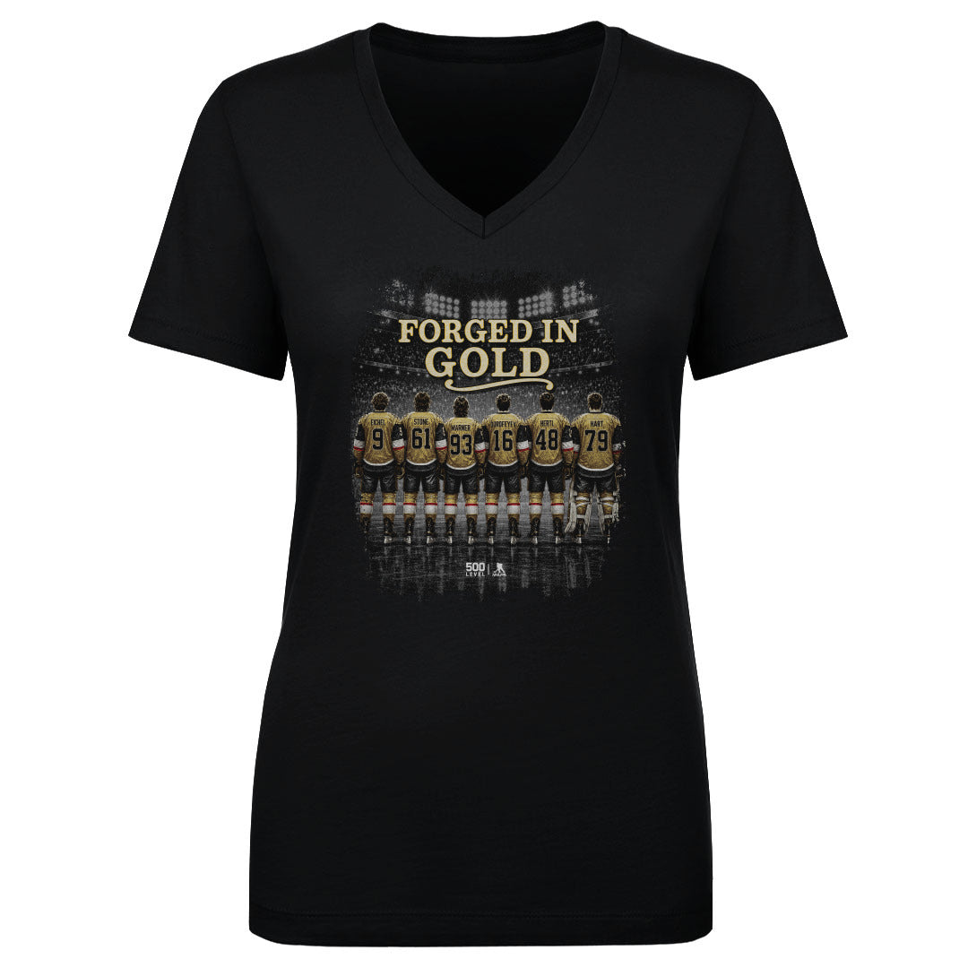 Vegas Hockey Women's V-Neck T-Shirt | 500 LEVEL