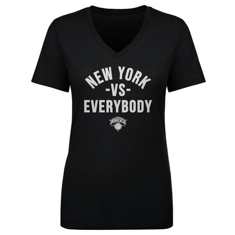 New York Knicks Women's V-Neck T-Shirt | 500 LEVEL