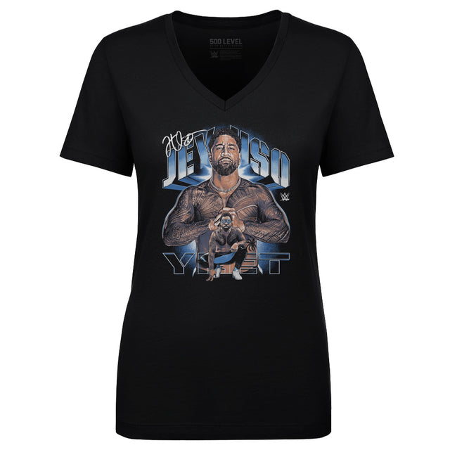 Jey Uso Women's V-Neck T-Shirt | 500 LEVEL