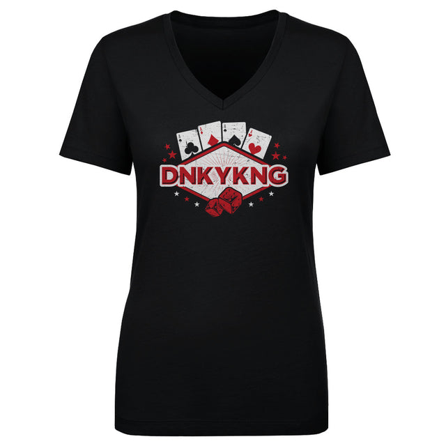 Poker Women's V-Neck T-Shirt | 500 LEVEL