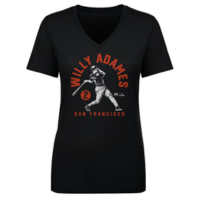 Willy Adames Women's V-Neck T-Shirt | 500 LEVEL