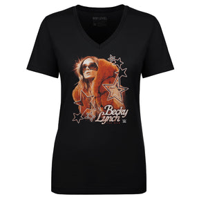 Becky Lynch Women's V-Neck T-Shirt | 500 LEVEL