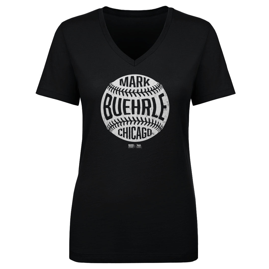 Mark Buehrle Women's V-Neck T-Shirt | 500 LEVEL