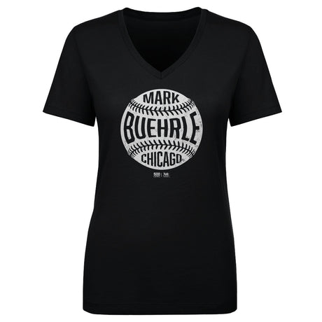 Mark Buehrle Women's V-Neck T-Shirt | 500 LEVEL