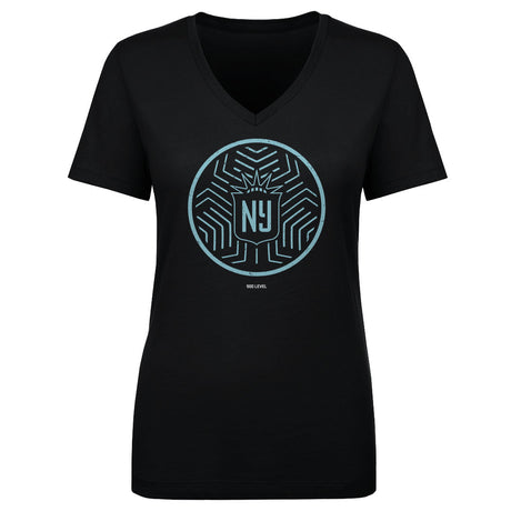 Gotham FC Women's V-Neck T-Shirt | 500 LEVEL