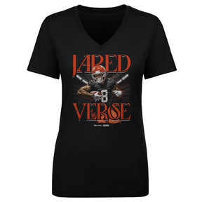 Jared Verse Women's V-Neck T-Shirt | 500 LEVEL