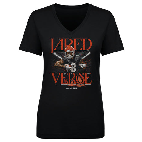 Jared Verse Women's V-Neck T-Shirt | 500 LEVEL