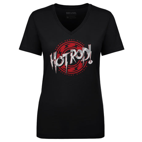 Roddy Piper Women's V-Neck T-Shirt | 500 LEVEL