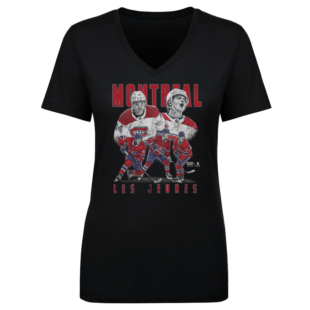 Montreal Canadiens Women's V-Neck T-Shirt | 500 LEVEL