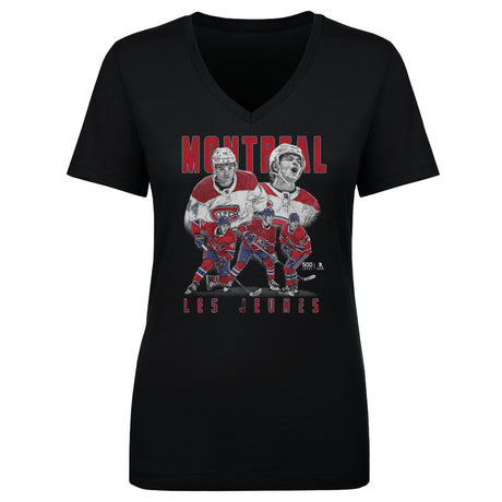 Montreal Canadiens Women's V-Neck T-Shirt | 500 LEVEL