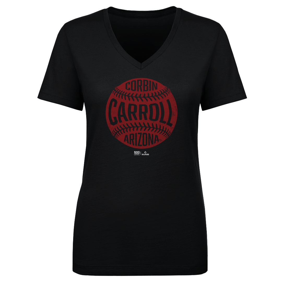 Corbin Carroll Women's V-Neck T-Shirt | 500 LEVEL