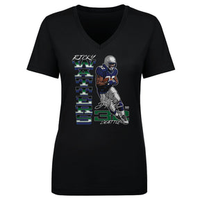 Ricky Watters Women's V-Neck T-Shirt | 500 LEVEL
