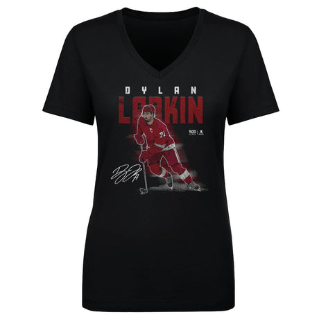 Dylan Larkin Women's V-Neck T-Shirt | 500 LEVEL