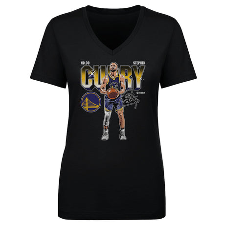 Steph Curry Women's V-Neck T-Shirt | 500 LEVEL