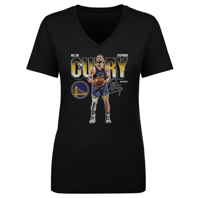 Steph Curry Women's V-Neck T-Shirt | 500 LEVEL