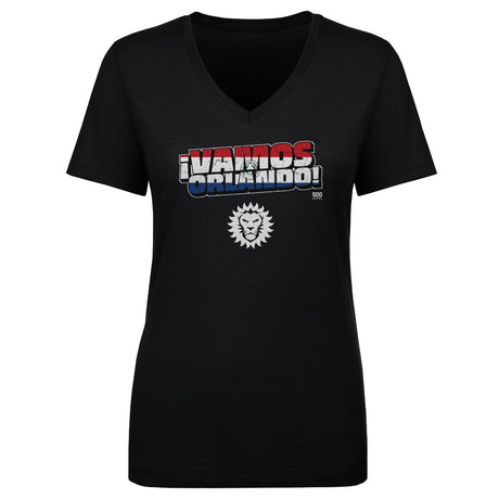 Orlando City Women's V-Neck T-Shirt | 500 LEVEL
