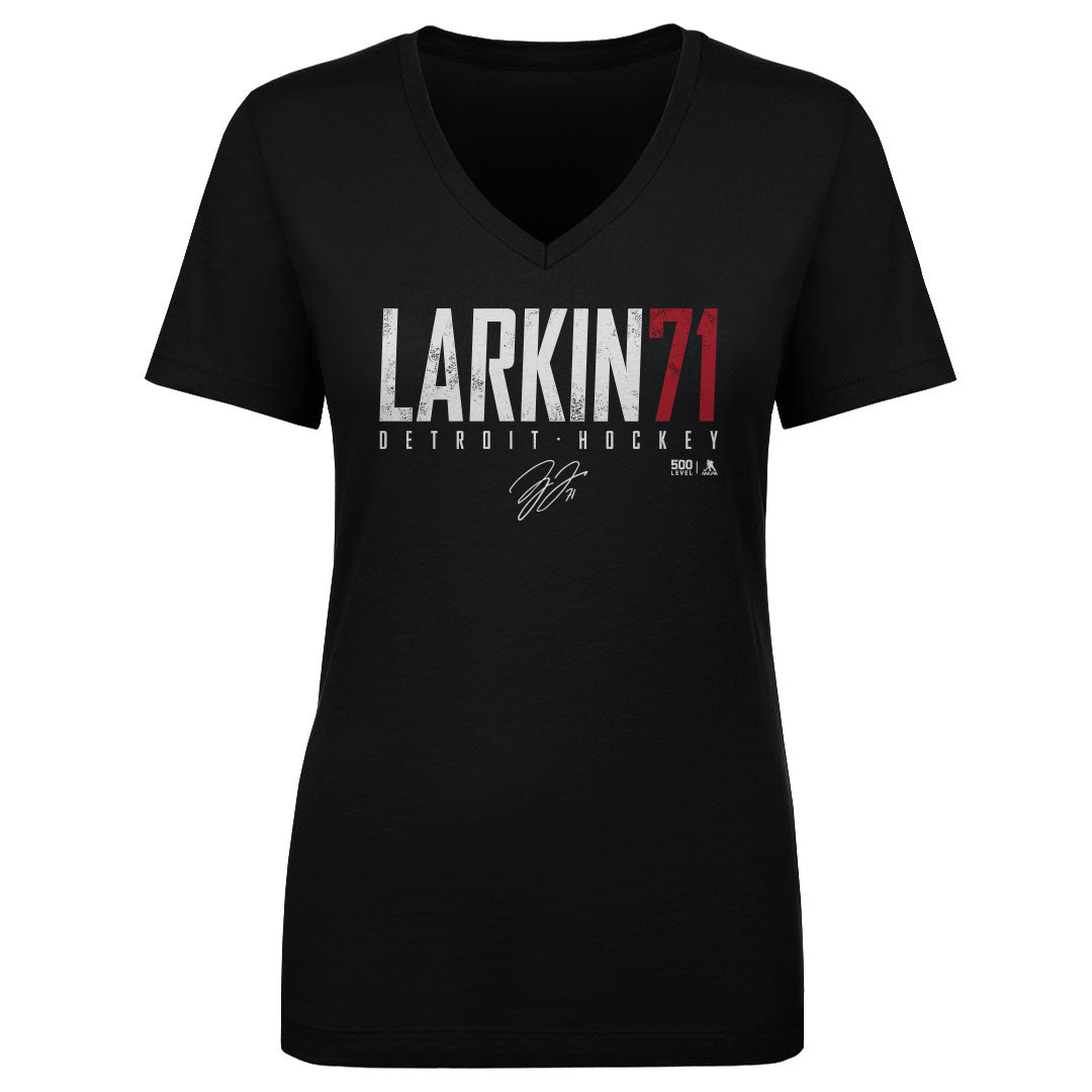 Dylan Larkin Women's V-Neck T-Shirt | 500 LEVEL