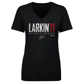 Dylan Larkin Women's V-Neck T-Shirt | 500 LEVEL