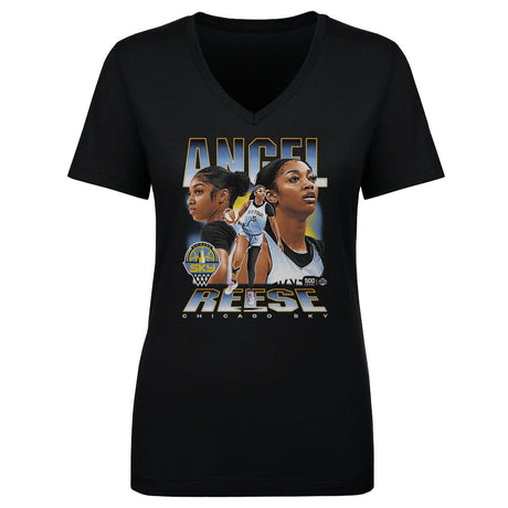 Angel Reese Women's V-Neck T-Shirt | 500 LEVEL
