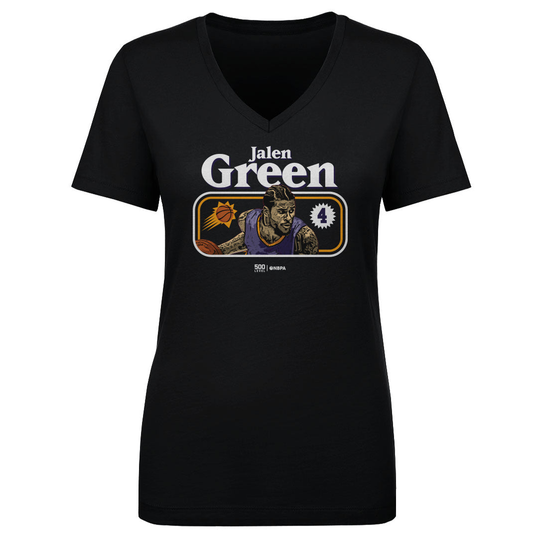 Jalen Green Women's V-Neck T-Shirt | 500 LEVEL