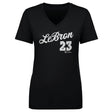 LeBron James Women's V-Neck T-Shirt | 500 LEVEL