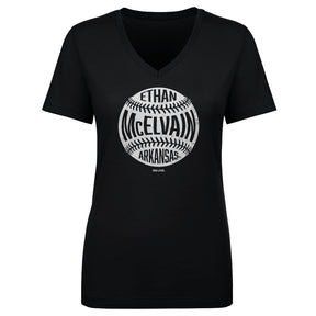 Ethan McElvain Women's V-Neck T-Shirt | 500 LEVEL