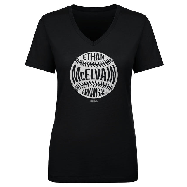 Ethan McElvain Women's V-Neck T-Shirt | 500 LEVEL