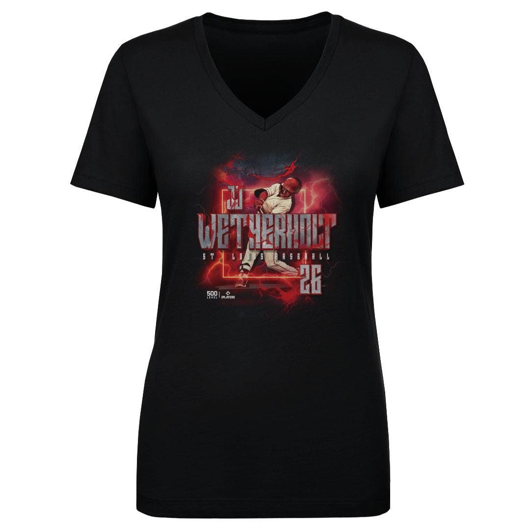 JJ Wetherholt Women's V-Neck T-Shirt | 500 LEVEL