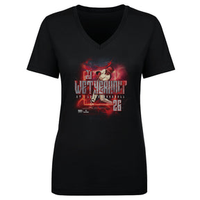 JJ Wetherholt Women's V-Neck T-Shirt | 500 LEVEL