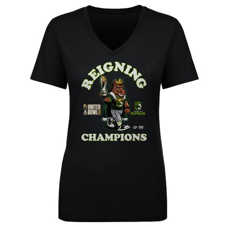 Louisville Kings Women's V-Neck T-Shirt | 500 LEVEL