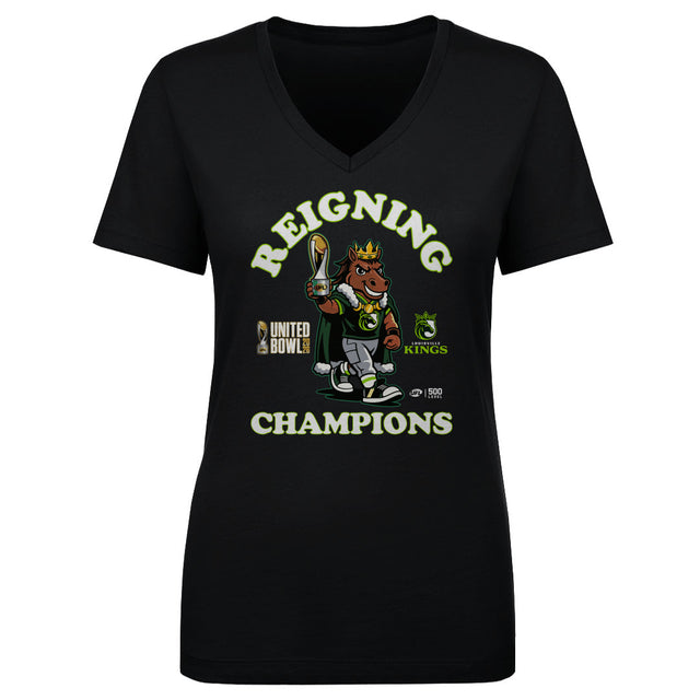 Louisville Kings Women's V-Neck T-Shirt | 500 LEVEL
