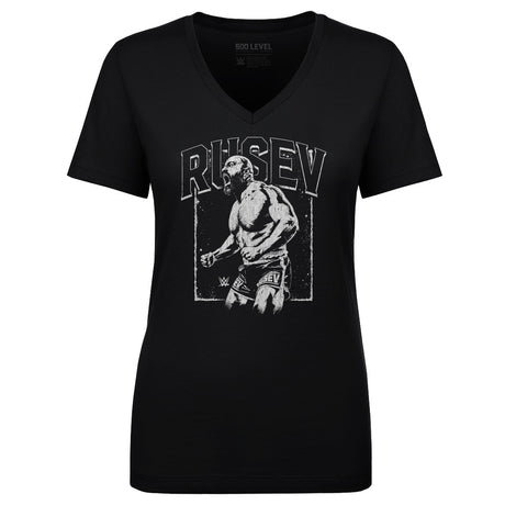 Rusev Women's V-Neck T-Shirt | 500 LEVEL