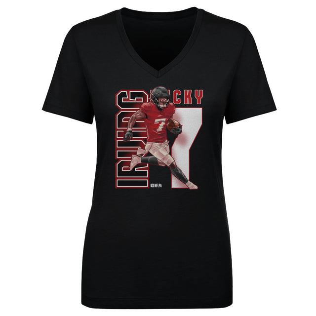 Bucky Irving Women's V-Neck T-Shirt | 500 LEVEL