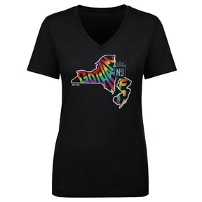 Gotham FC Women's V-Neck T-Shirt | 500 LEVEL