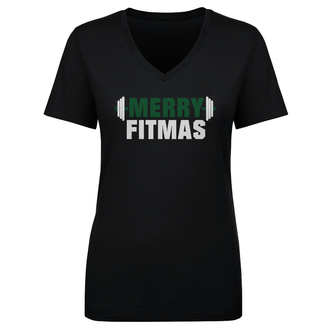 Christmas Women's V-Neck T-Shirt | 500 LEVEL