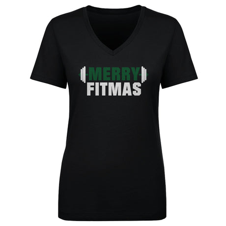 Christmas Women's V-Neck T-Shirt | 500 LEVEL