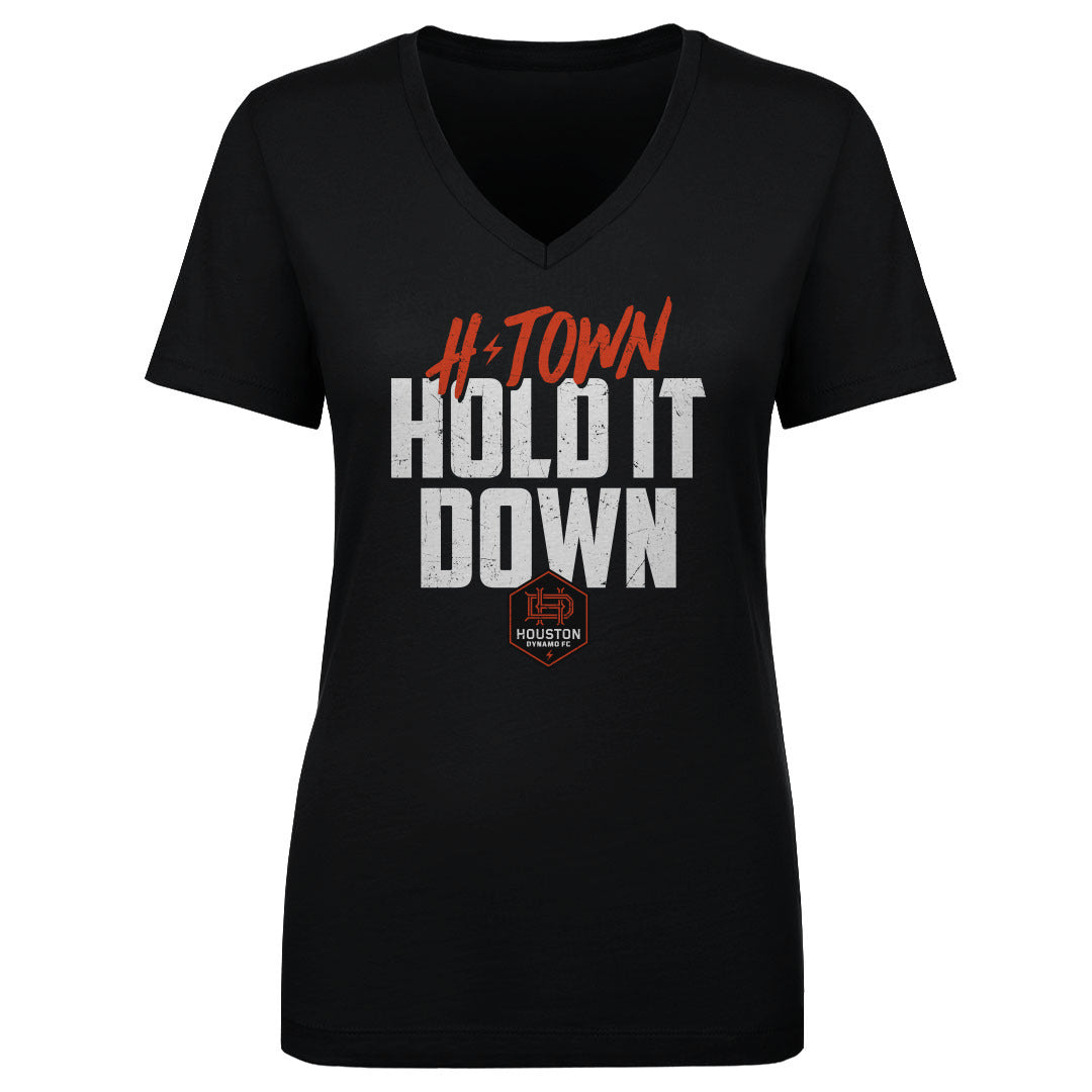 Houston Dynamo FC Women's V-Neck T-Shirt | 500 LEVEL