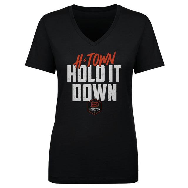 Houston Dynamo FC Women's V-Neck T-Shirt | 500 LEVEL