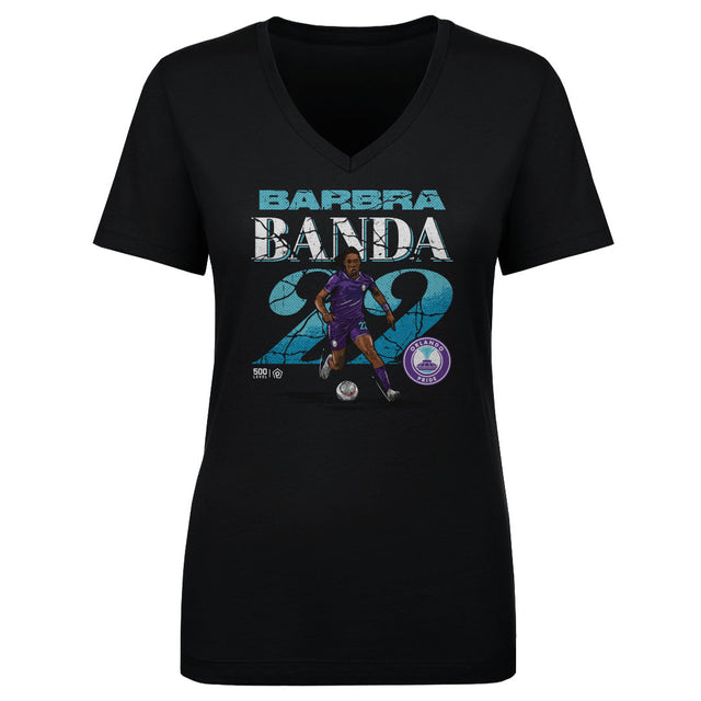 Barbra Banda Women's V-Neck T-Shirt | 500 LEVEL