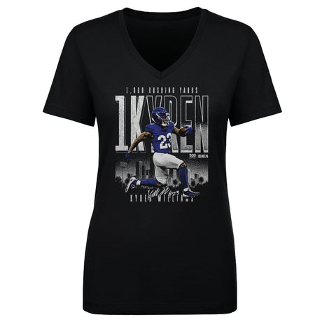 Kyren Williams Women's V-Neck T-Shirt | 500 LEVEL