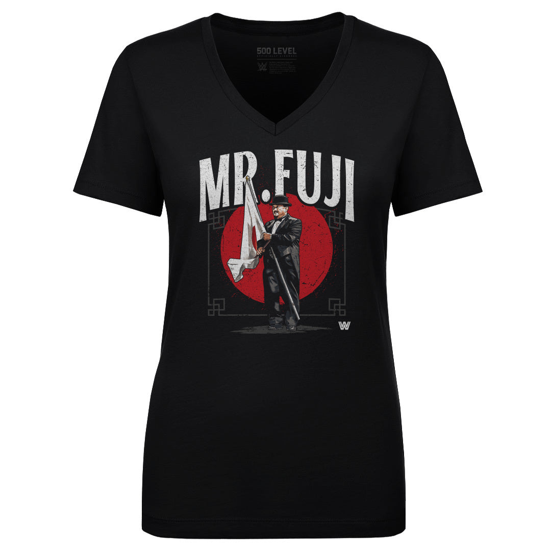 Mr. Fuji Women's V-Neck T-Shirt | 500 LEVEL