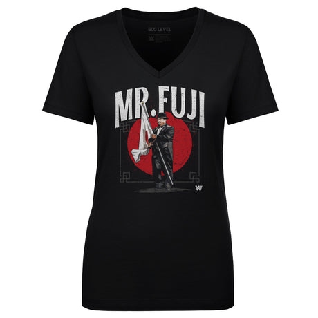 Mr. Fuji Women's V-Neck T-Shirt | 500 LEVEL