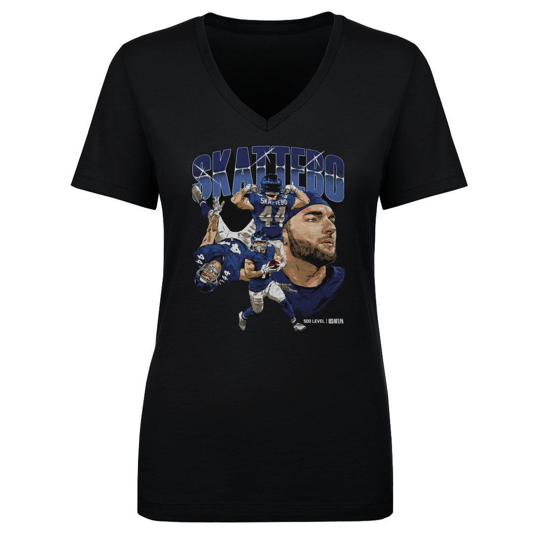 Cam Skattebo Women's V-Neck T-Shirt | 500 LEVEL