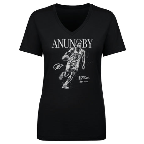 OG Anunoby Women's V-Neck T-Shirt | 500 LEVEL